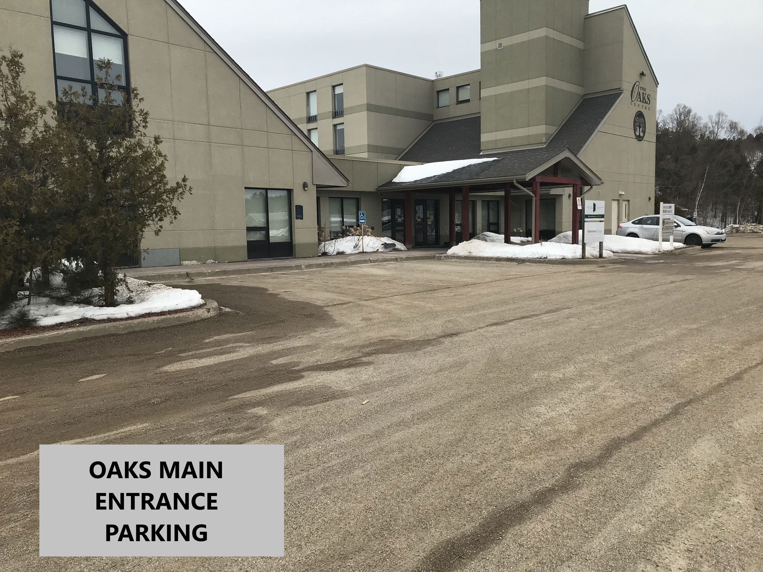 Oaks parking main