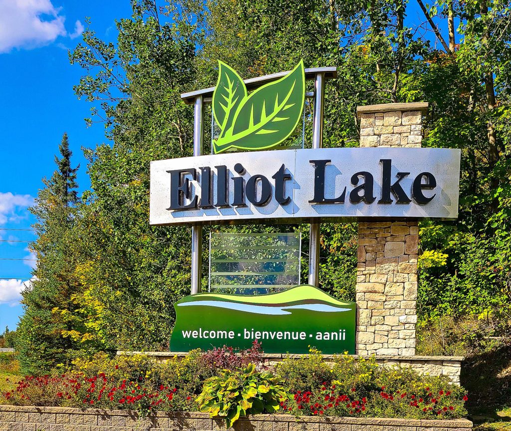 Elliot Lake Sign